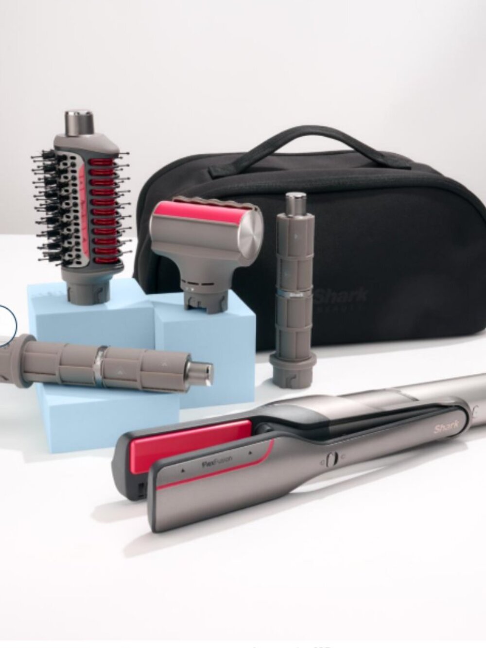 Shark FlexFusion Beauty Bundle with FusionBrush Curlers and Styler + Carry Case